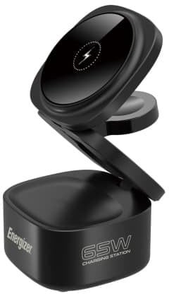 Ładowarka indukcyjna 65W QI + Magnet (Stand) + PC