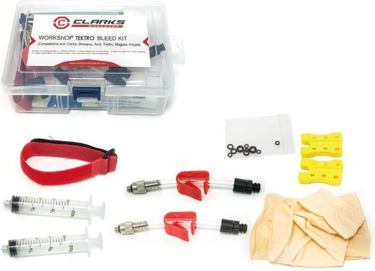 Clarks Zestaw do odpowietrzania hamulców hydraulicznych dla TEKTRO (CLA-TEK-BLEED)