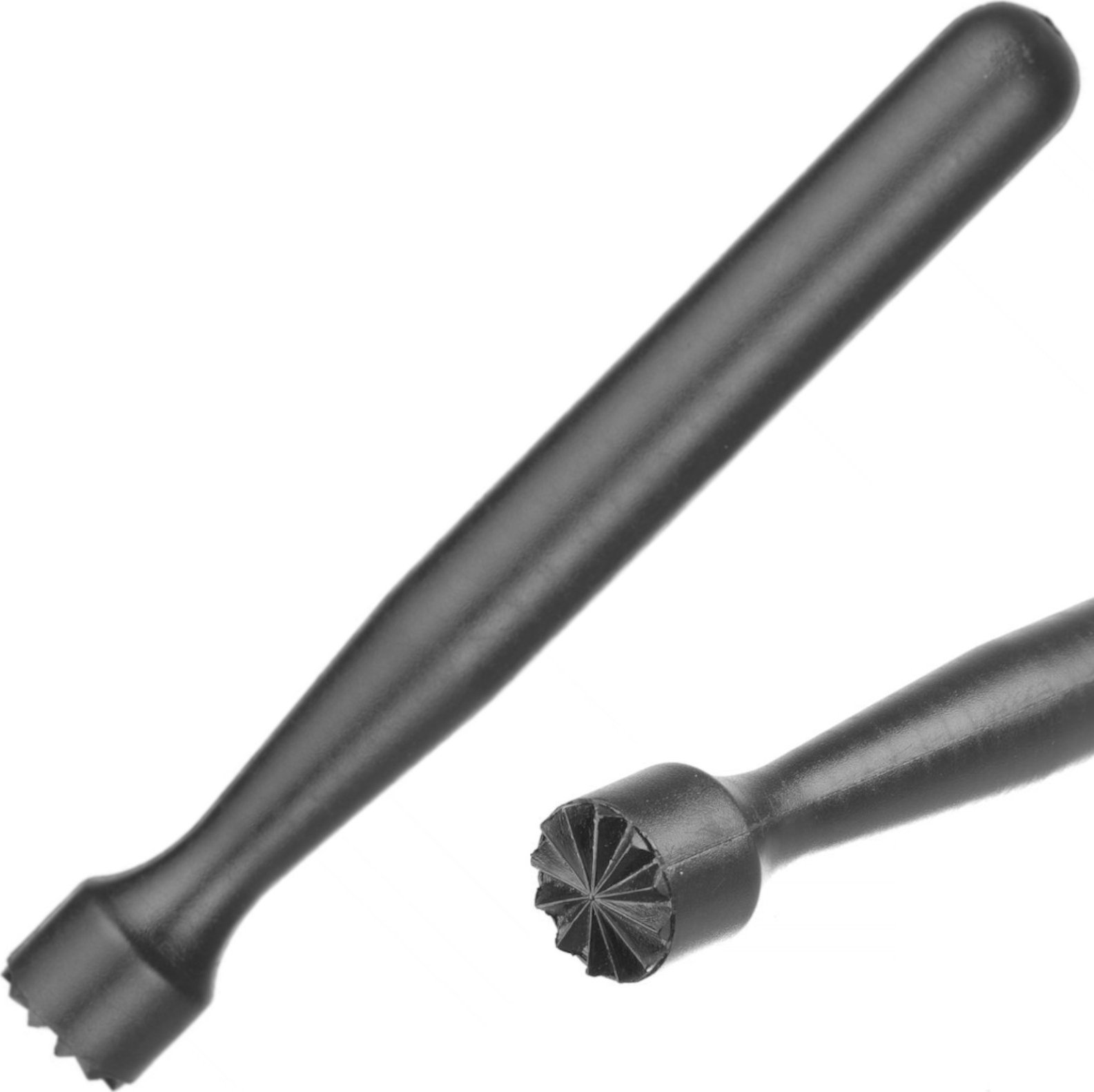 Hendi Moździerz tłuczek ubijak barmański profilowany gwiazdka czarny Moździerz tłuczek ubijak barmański profilowany gwiazdka czarny