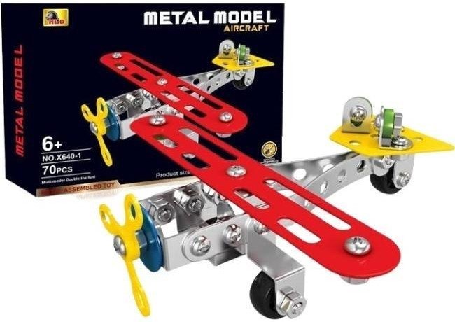 Klocki konstruktor metal 70el