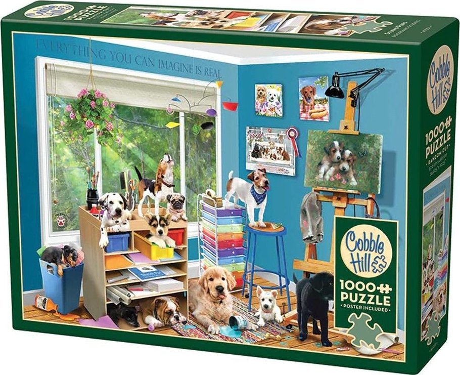 Puzzle 1000 Szczekający asystenci G3