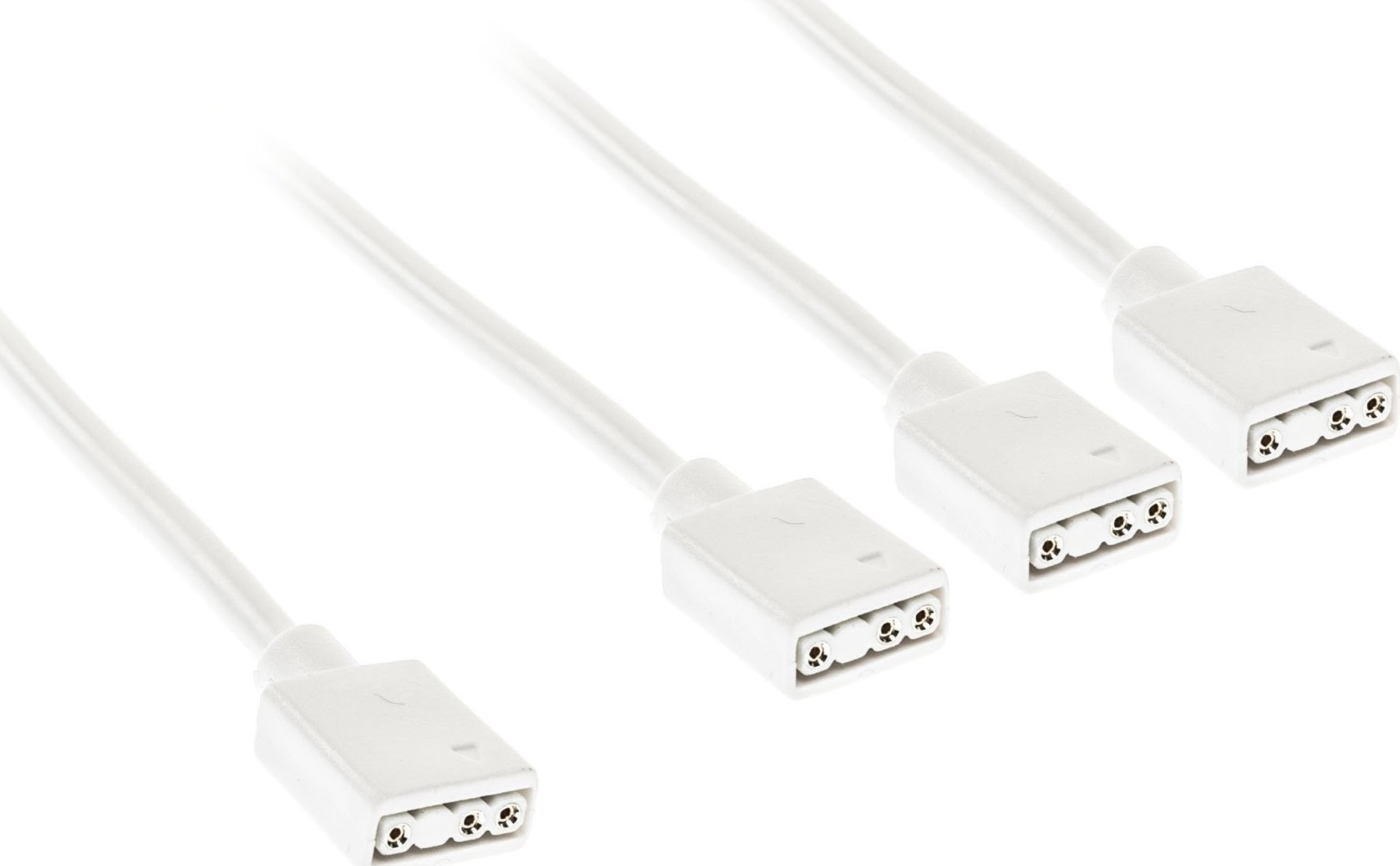 Kolink ARGB 1-3 Splitterkabel - 30cm, weiß