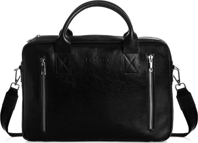 SKÓRZANA AKTÓKA TORBA NA LAPTOP SOLOME MARTON CZARNA