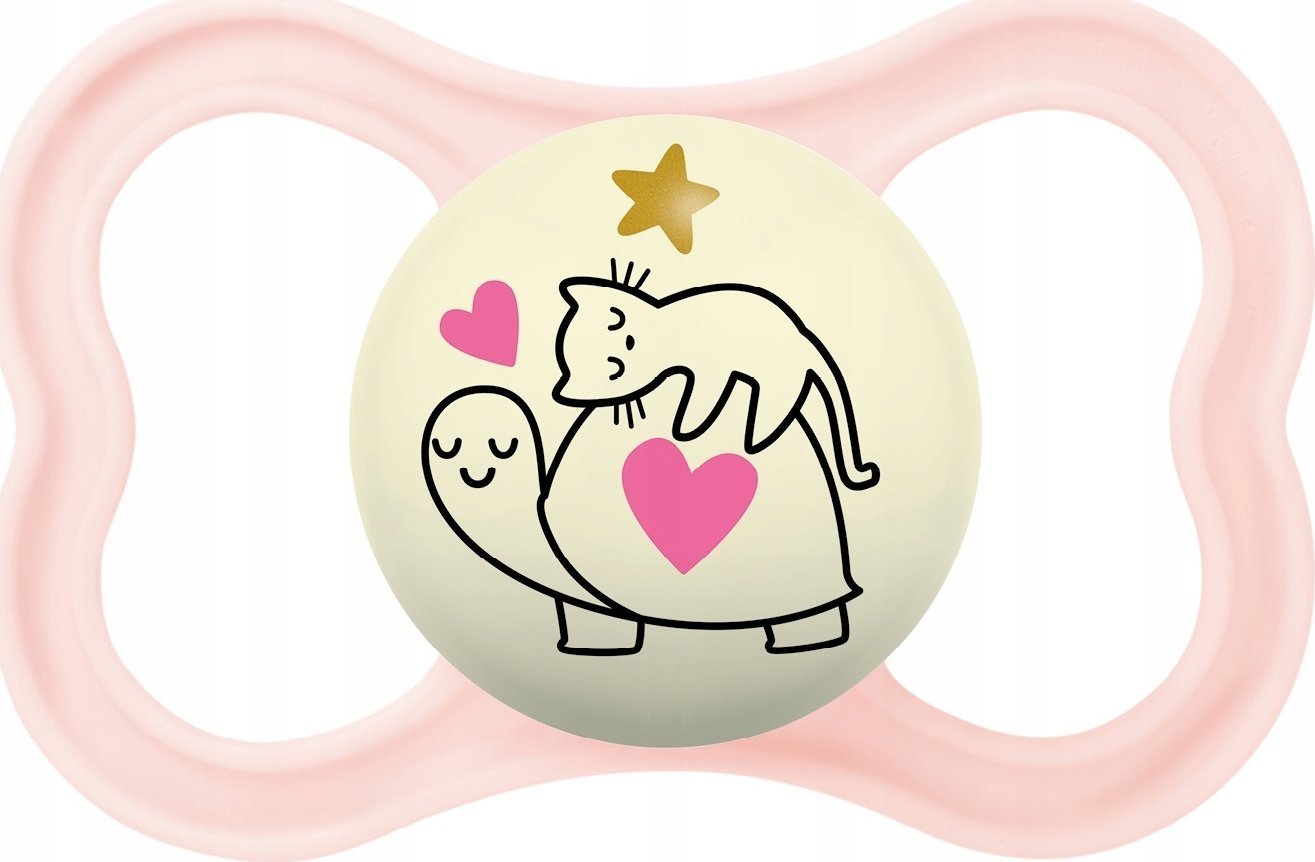 MAM 831683 Smoczek Supreme Night 6+ Mat Dziewczynka