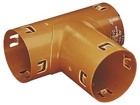Wavin Trójnik PVC drenarski uniwersalny 80-100 - 3107380100