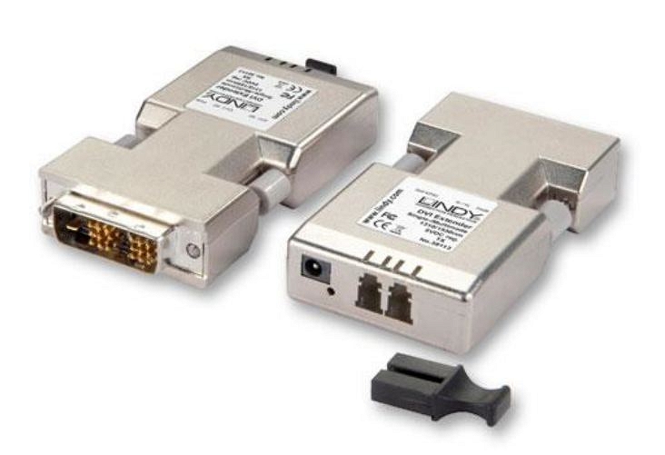 System przekazu sygnału AV Lindy DVI-D - Duplex LC, 1500m (38113)