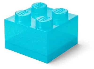 Lego Brick 4 jasnoniebieski przeźroczysty 40090802