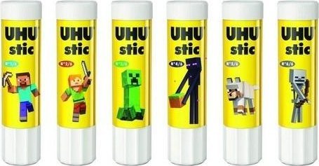 Klej w sztyfcie Minecraft 21g (12szt) UHU