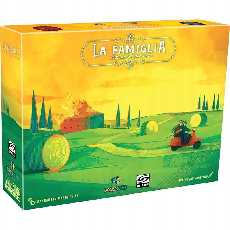 Galakta Gra planszowa La Famiglia: Wielka Wojna Mafii
