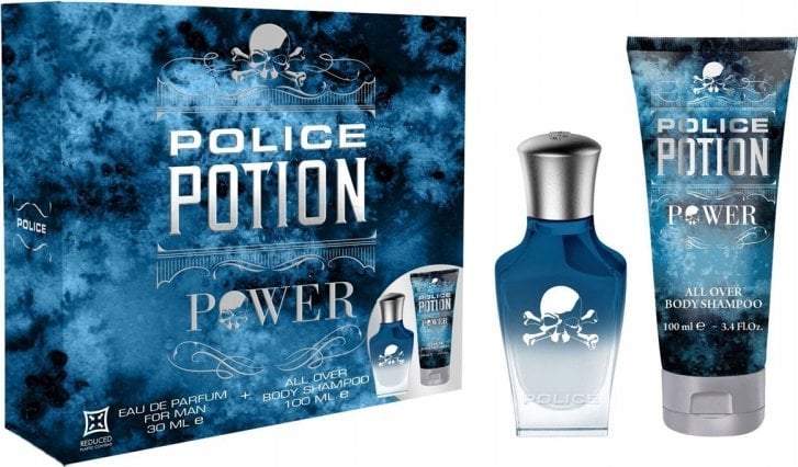 SET POLICE Potion Power EDP spray 30ml + SHOWER GEL 100ml