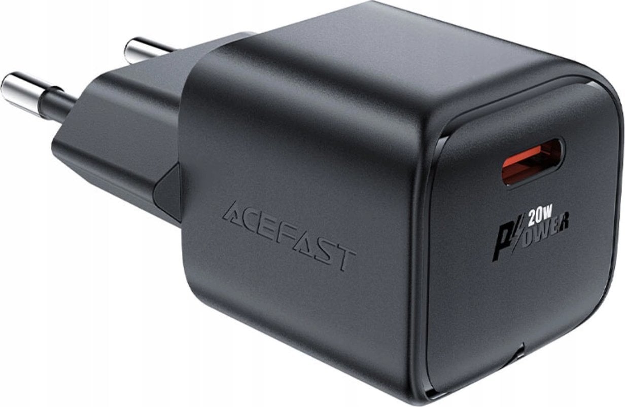 Ładowarka Acefast Ładowarka sieciowa Acefast A73 Mini PD 20W GaN USB-C - czarna