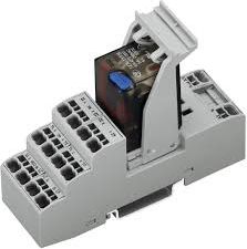 Wago Przekaźnik przemysłowy 4P 5A 24V DC na podstawce (858-304)