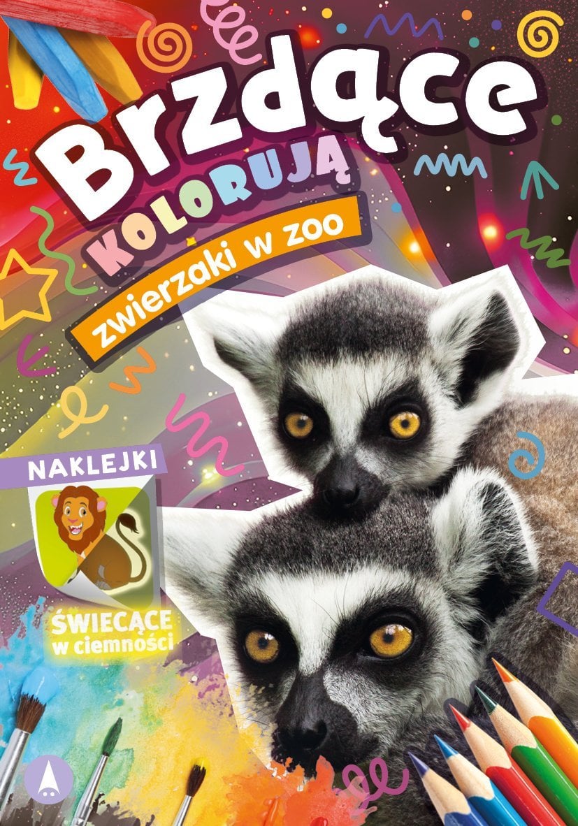 Domartstyl Brzdące kolor.Zwierz.w zoo nakl.św.w ciemn.78275