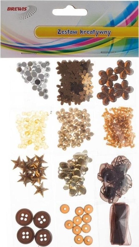 BREWIS Zestaw kreatywny brązowy