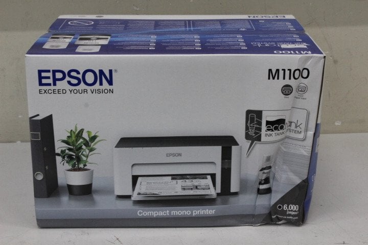 Drukarka atramentowa Epson EcoTank* M1100 | Inkjet | Mono | Standard | Grey