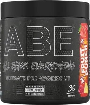 Applied Nutrition - Przedtreningówka, ABE - All Black Everything, Fruit Punch, Proszek 375g