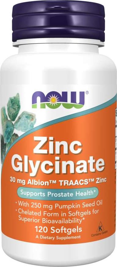 NOW Foods NOW Foods Zinc Glyciniate 120 tab. - NOW/463