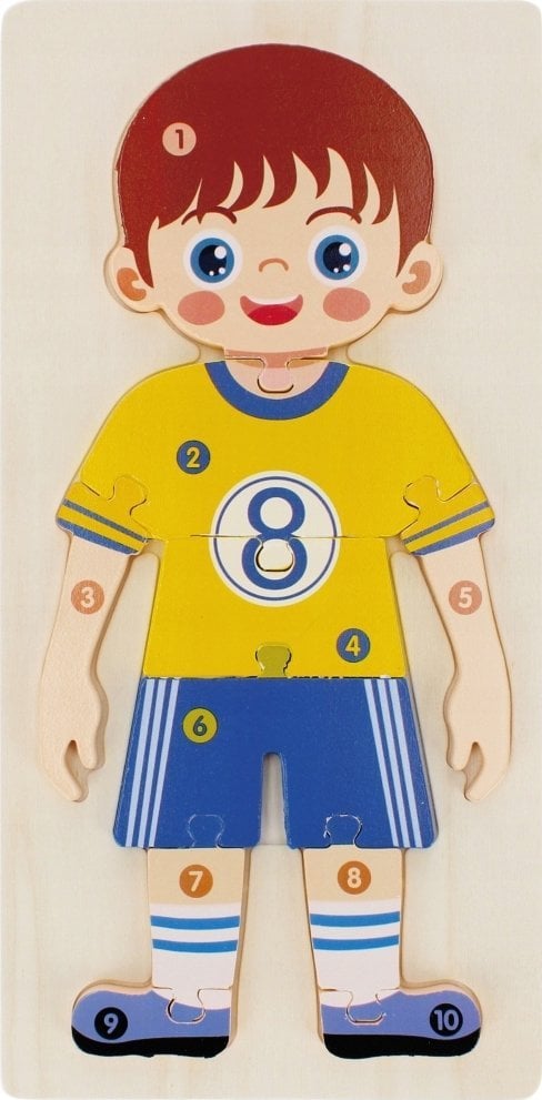 Mega Creative UKLADANKA DREW CHLOPIEC 10EL 15X32 MC FOL 102