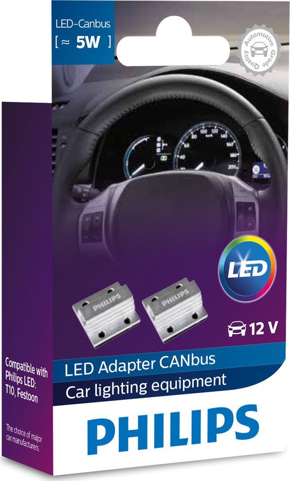 Osram Philips CANBUS Kontroler T10 W5W C5W Brak Błędu