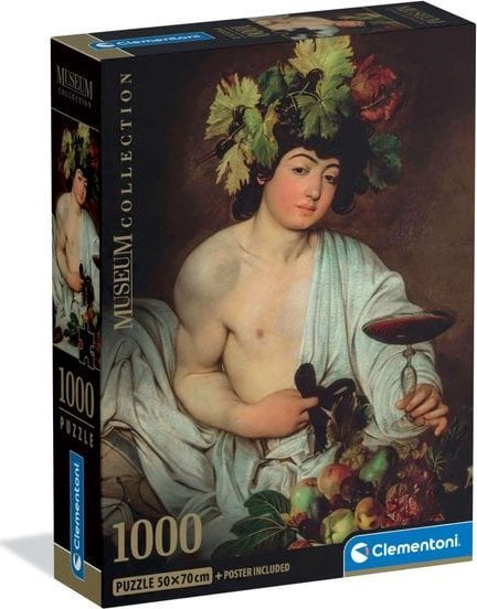 Clementoni Puzzle Compact Museum Caravaggio: Bacchus 1000 elementów (39977)