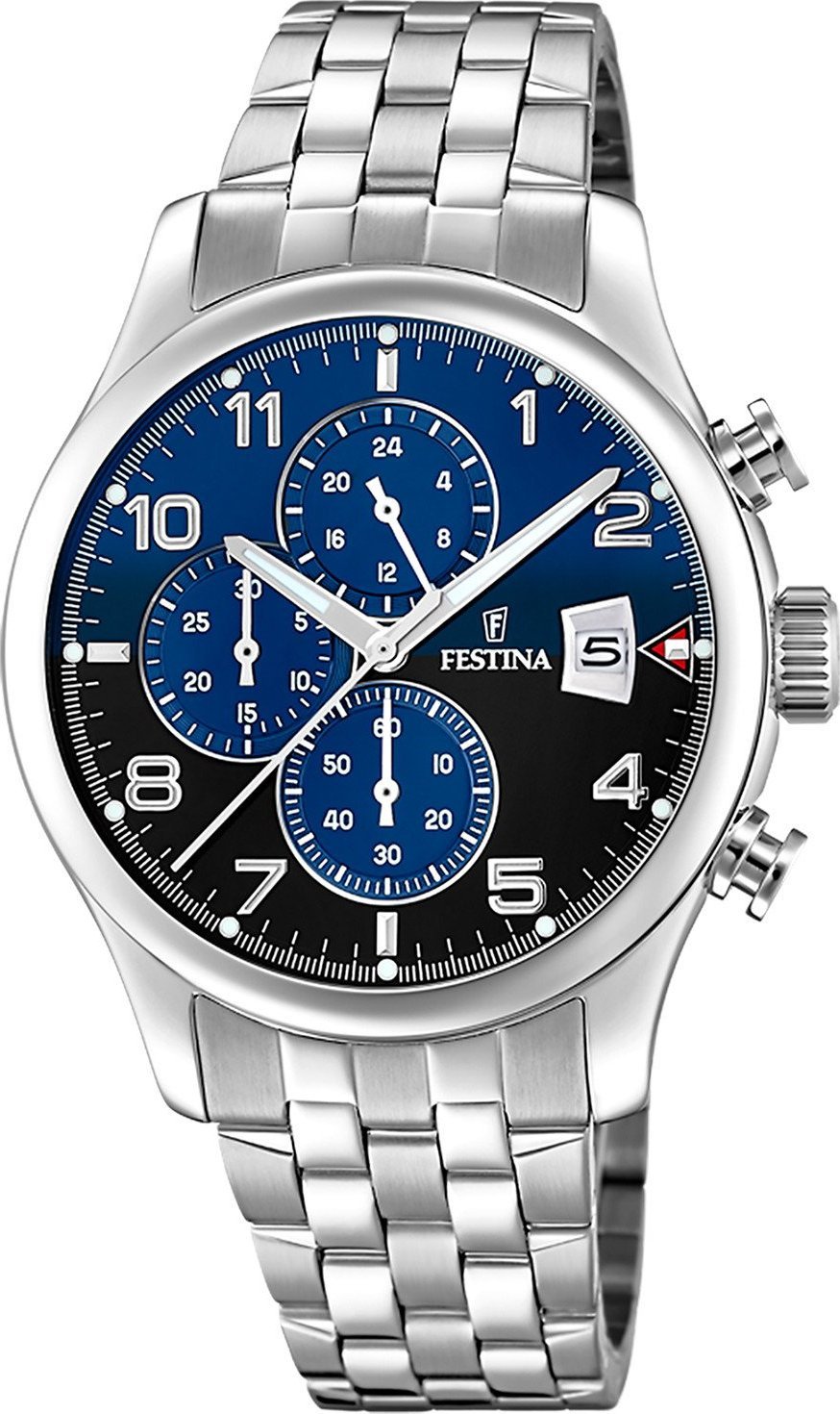 Zegarek Festina Zegarek męski Festina F20374-8 srebrny