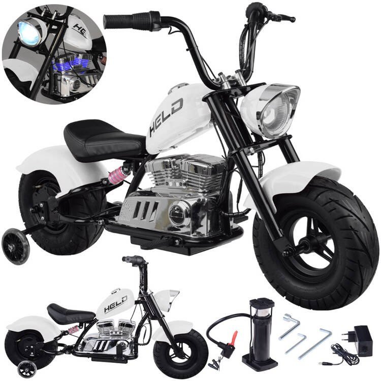 Jokomisiada Elektryczny Motor Chopper na akumulator dla dzieci max 80kg manetka PA0318