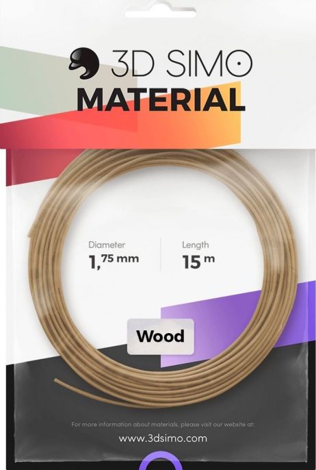 3DSimo Filament Wood brązowy (G3D3003)