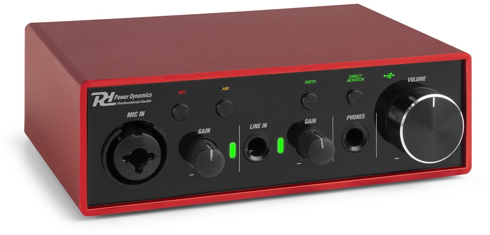 Interfejs audio Power Dynamics PDX11 USB Solo one size