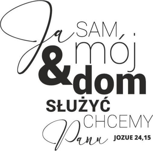Szaron Magnes na lodówkę - Ja sam i mój dom
