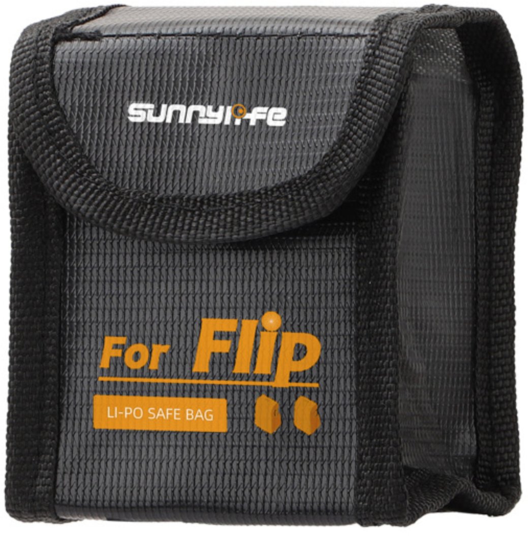 BEZPIECZNE ETUI CASE FUTERAŁ OGNIOODPORNY NA 2 AKUMULATORY DJI FLIP - 2 BATERIE