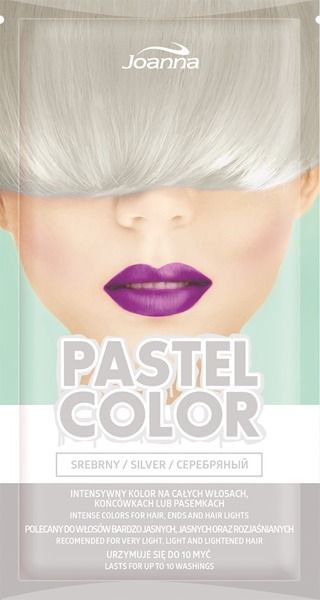 Joanna Szampon koloryzujący Pastel Color Srebrny 35g