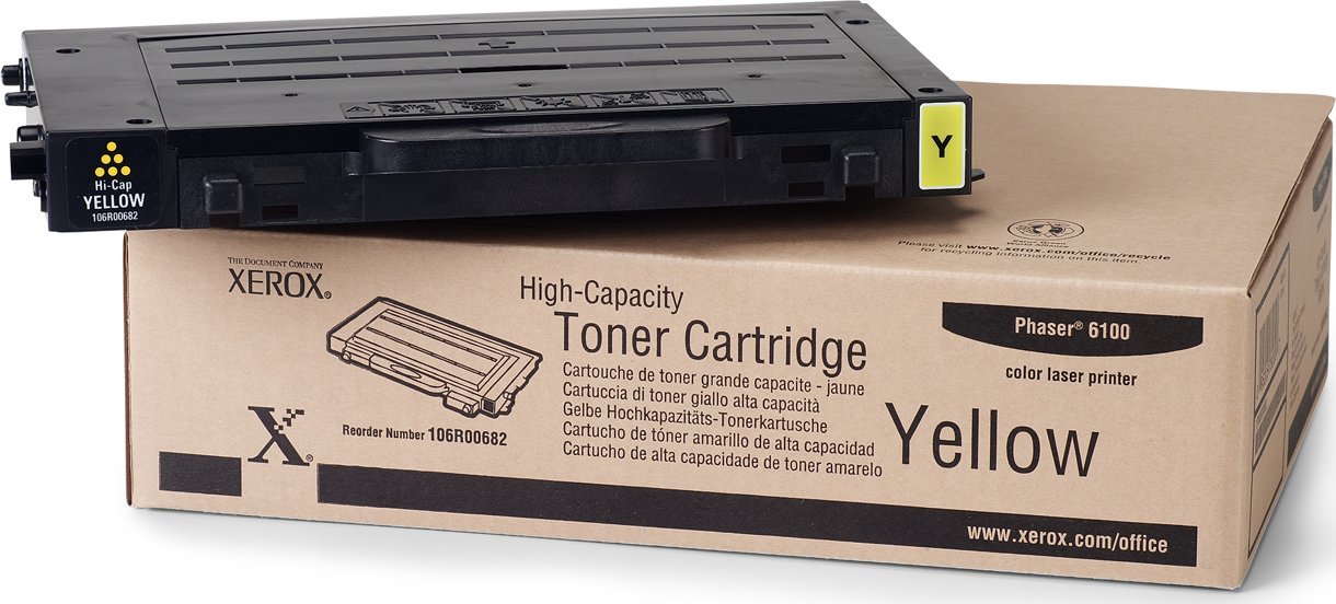 Toner Xerox Xerox Hi-Capacity Yellow Toner Cartridge (5,000 Pages*) - 5000 pages - Yellow - 1 pc(s)