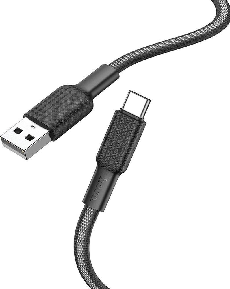 Kabel USB Partner Tele.com USB-A - USB-C Czarny (HOCOACC21)