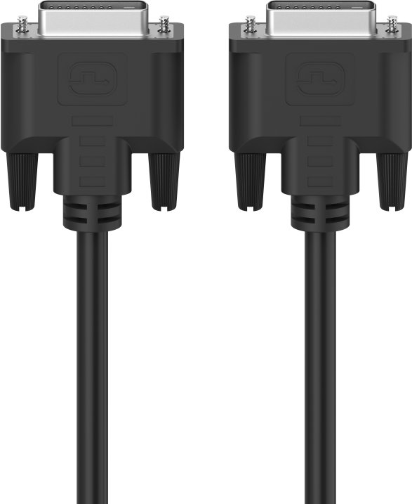 Hama DVI WQHD 1 5 m melna - Vads