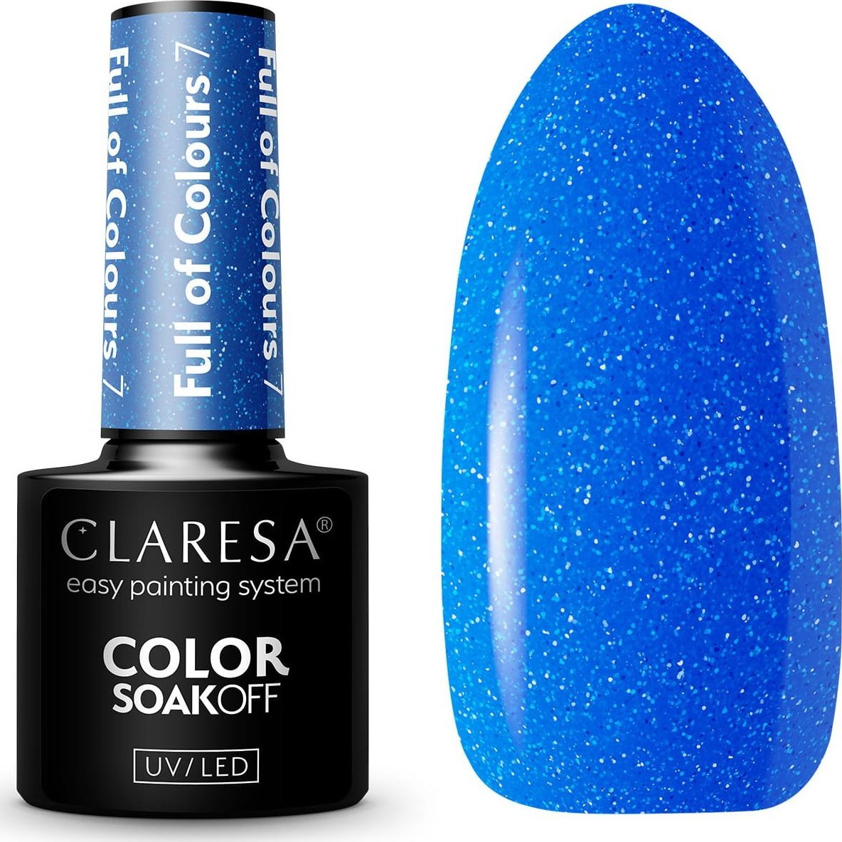 Claresa Lakier hybrydowy do paznokci Claresa Full Of colours 7