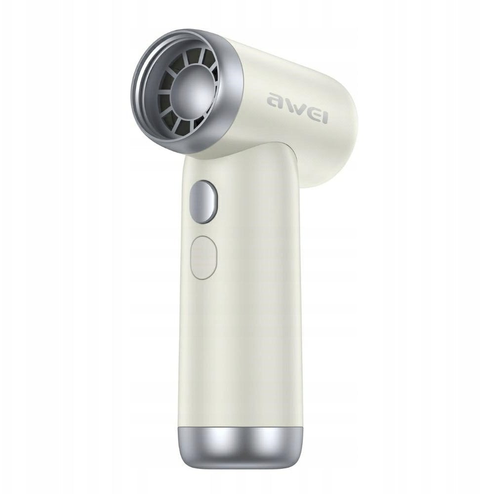 Wielofunkcyjny wiatrak AWEI F40 3w1 3300mAh biały