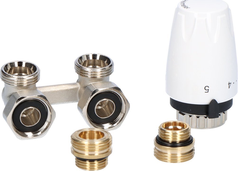 Heimeier Zestaw termostatyczny z głowicą DX M30x1,5 , zawór Vekotrim kątowy G3/4-1/2