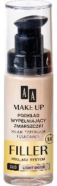 AA Make Up Podkład wypełniający zmarszczki nr 103 Light Beige 30ml