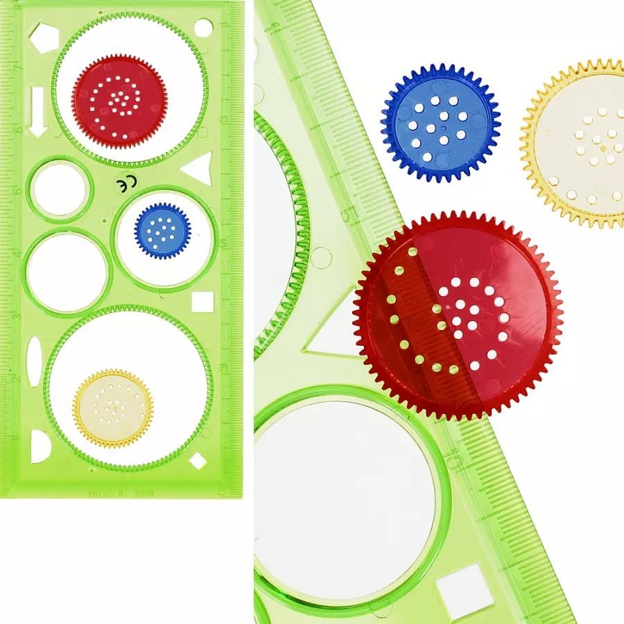 Mega Creative SZABLON KRESL SPIROGRAF 12X26 MIX MC 24/120/240