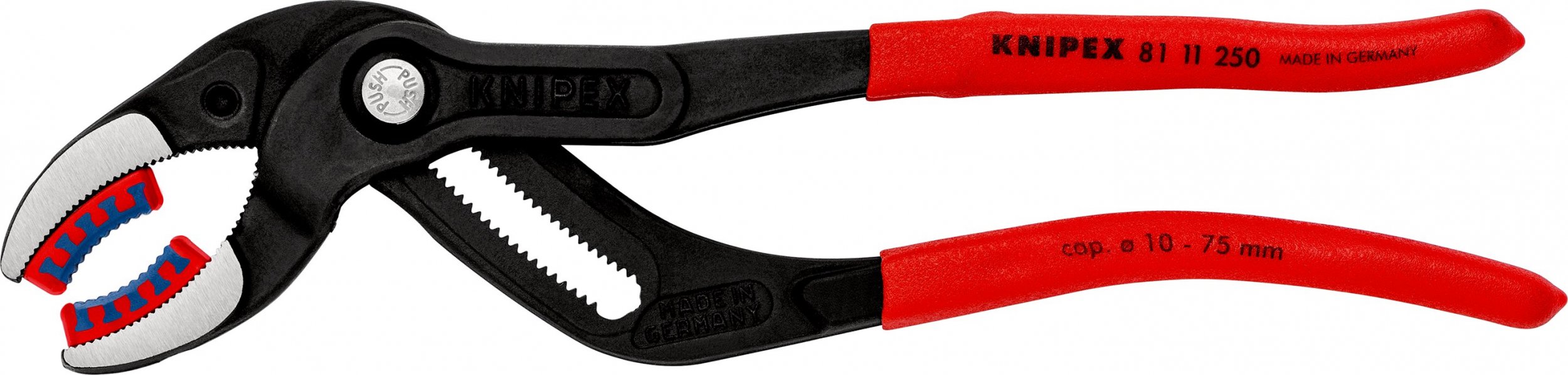 Knipex Szczypce do syfonów sanitarnych i złączy 250mm (8111250)