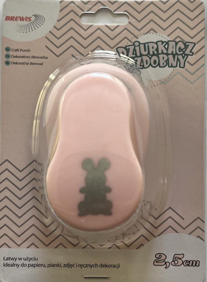 Dziurkacz ozdobny Zając 2.5cm