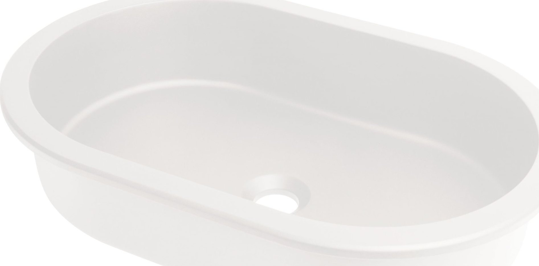 Umywalka Deante Umywalka granitowa podblatowa/wpuszczana owalna