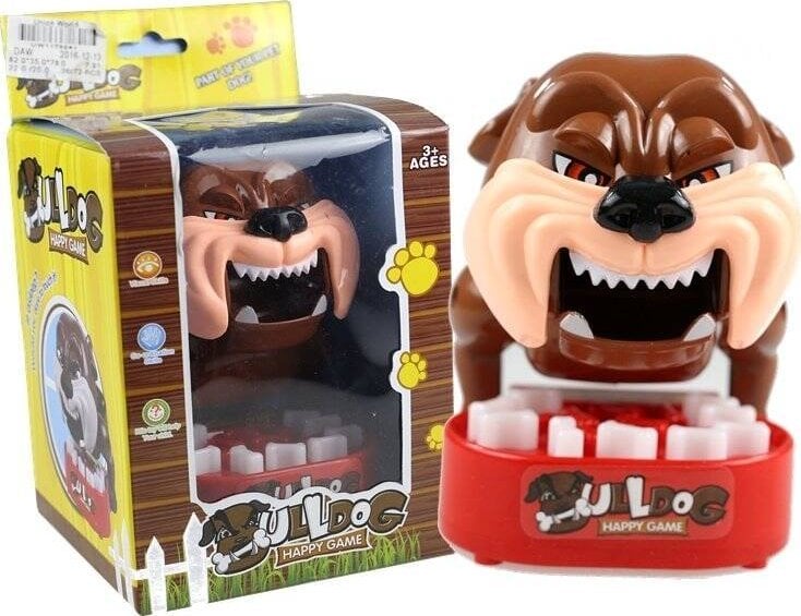 LeanToys Gra Zręcznościowa Gryzący Bulldog LEAN Toys