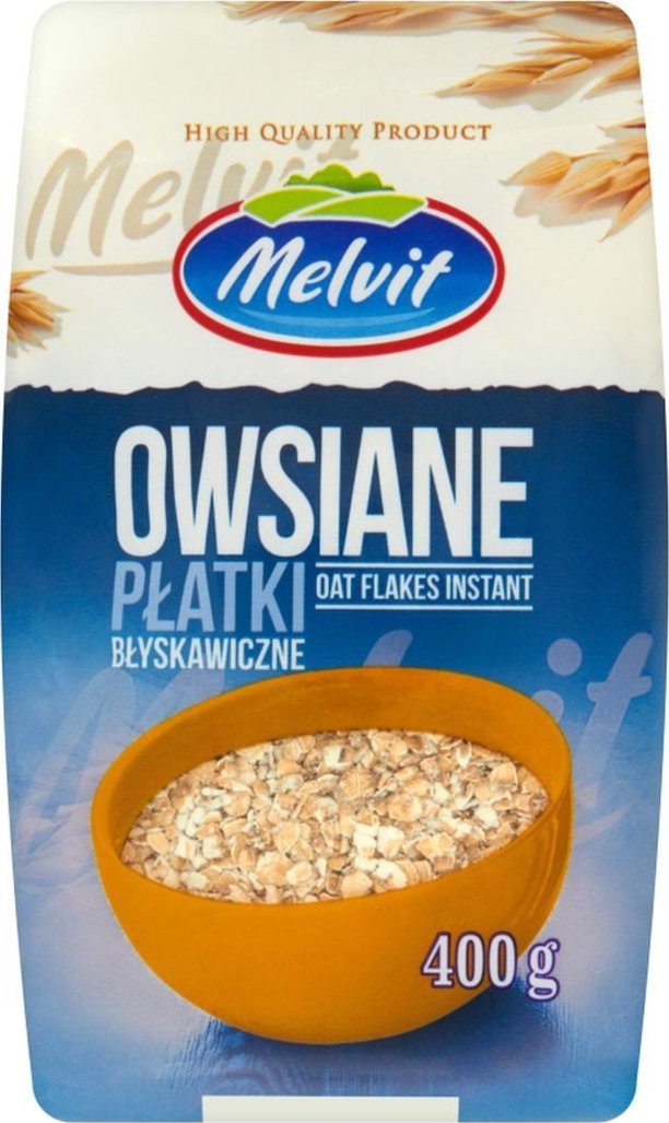 Melvit Melvit Owsiane płatki błyskawiczne 400 g