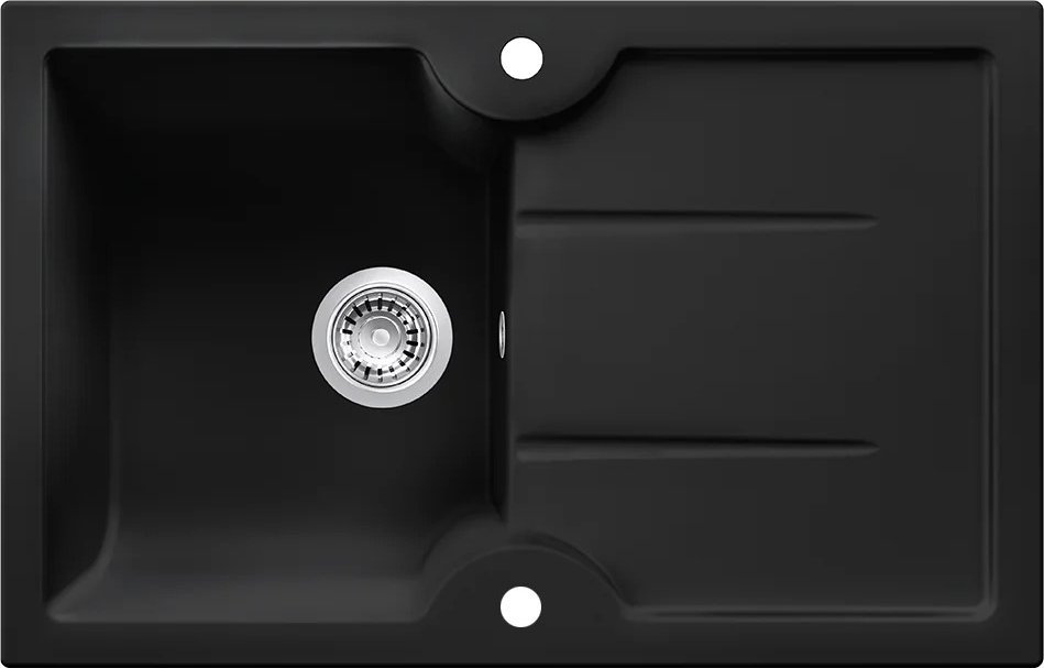 Zlewozmywak Elleci ZLEWOZMYWAK MERID 78 BLACK 70