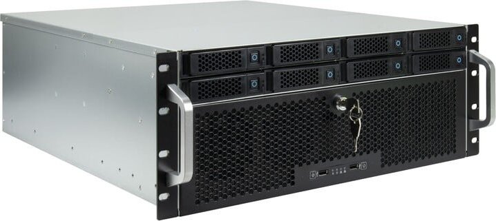 Obudowa Inter-Tech INTER-TECH IPC 4U-4708 Storage 48,26cm 19zoll Gehaeuse fuer professionelle Netzwerkloesungen