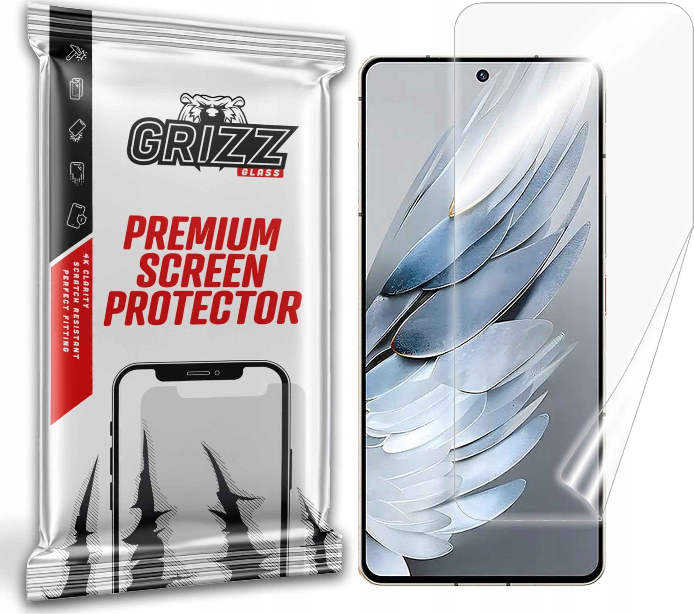 GrizzGlass Folia ceramiczna GrizzGlass CeramicFilm do Nubia Z50S Pro