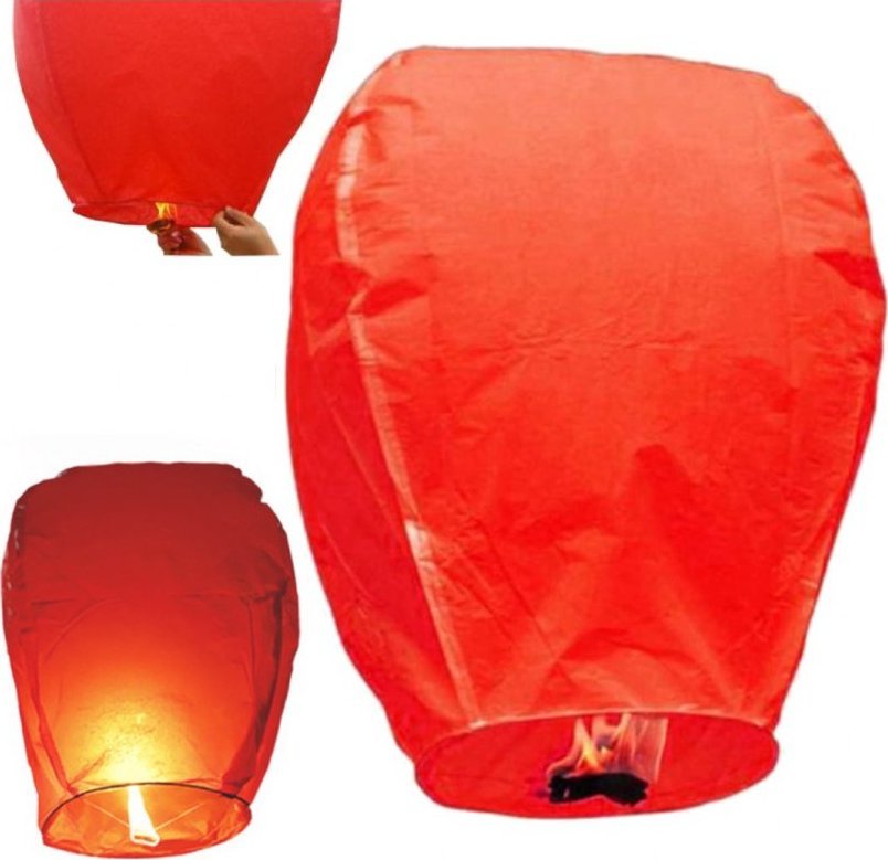 PrzydaSie Lampion Szczęścia Latający Lampiony Ślub Wesele