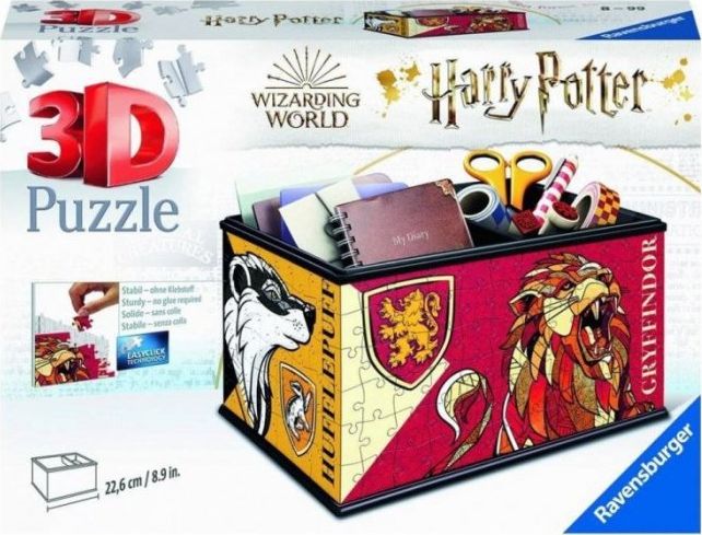 Ravensburger Puzzle 3D 216 Szkatułka Harry Potter
