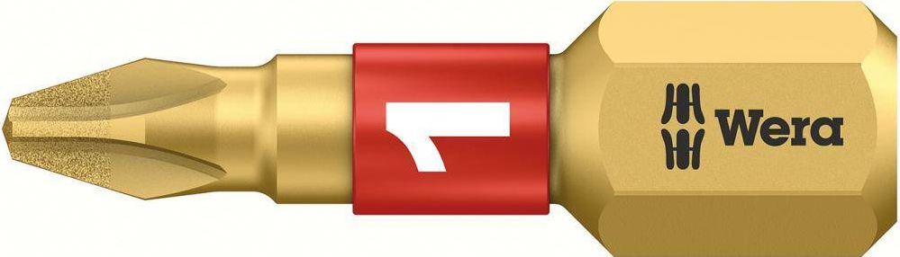 Wera Profesjonalny Bit Grot PH 1,2,3 do Drewna Wera 25mm Phillips